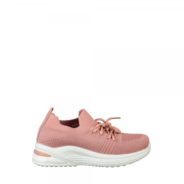 Pantofi sport copii roz din material textil Fantase - Kalapod.net